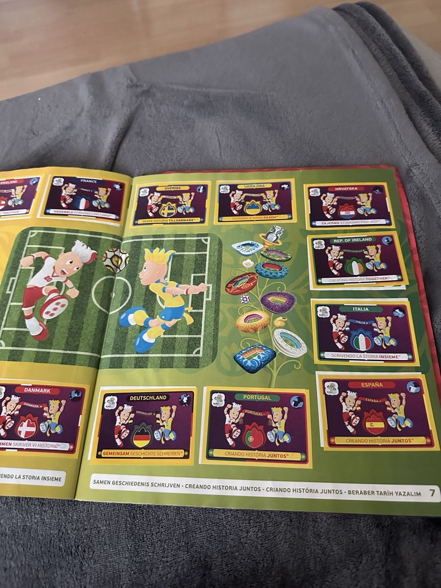 Panini Album: Euro 2012 Panini Album – Usato da Thun venduto da diddle76 1
