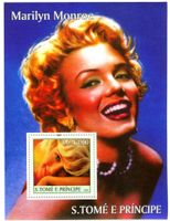 Block "Marilyn Monroe". São Tomé und Príncipe