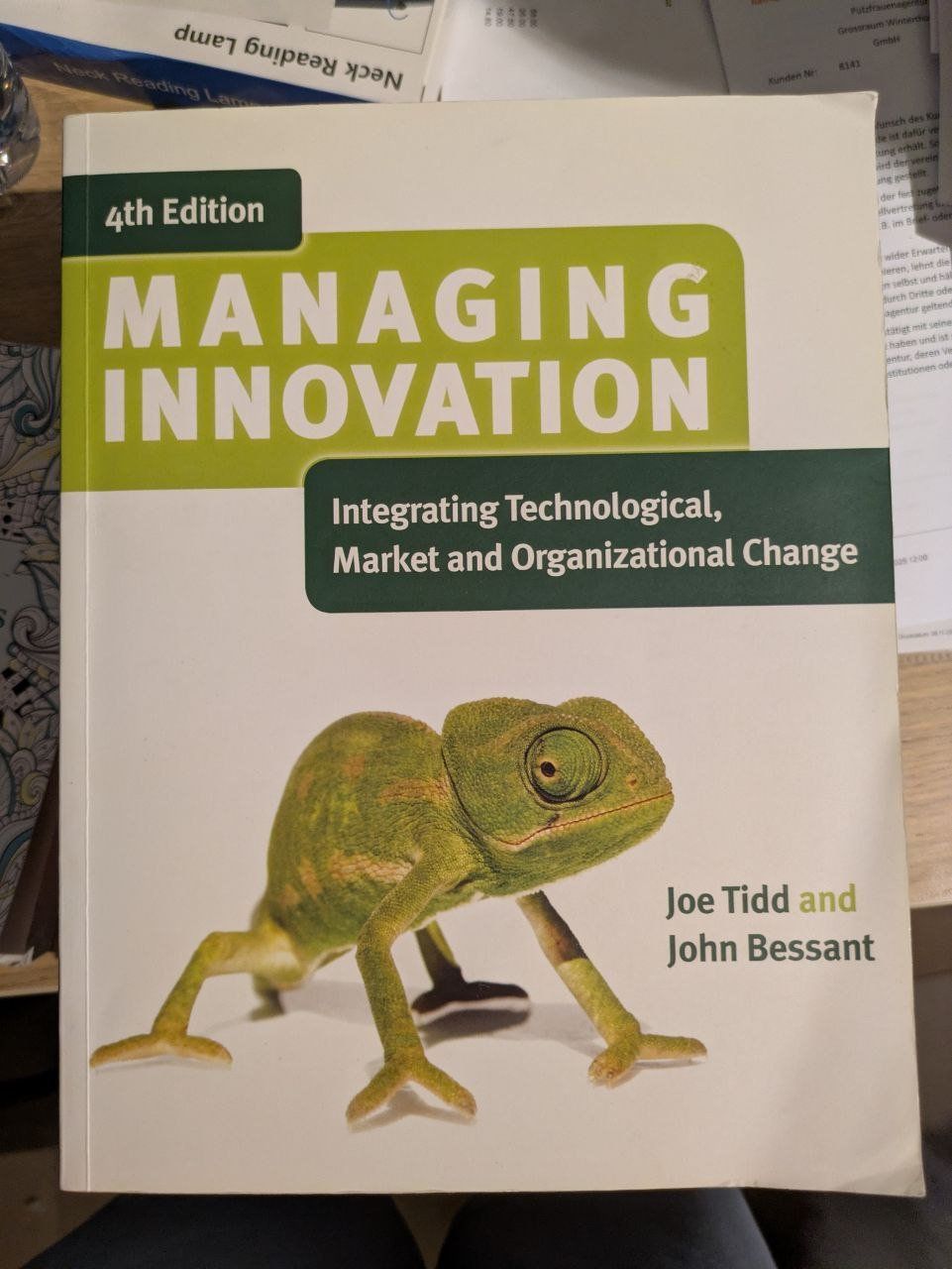 Libri: Managing Innovation: Integrating Technological, Market and O – Usato da Fehraltorf venduto da and_vvv2