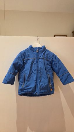 Steiff Winterjacke Blau Gr. 86 (18M)