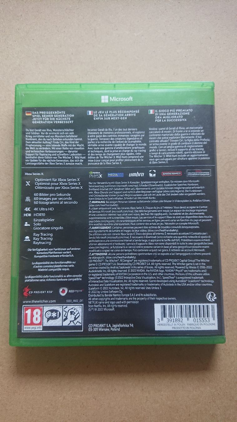 Giochi: The Witcher 3 Wild Hunt Complete Edition Xbox Series X – Usato da Chur venduto da FreakofRarity 1