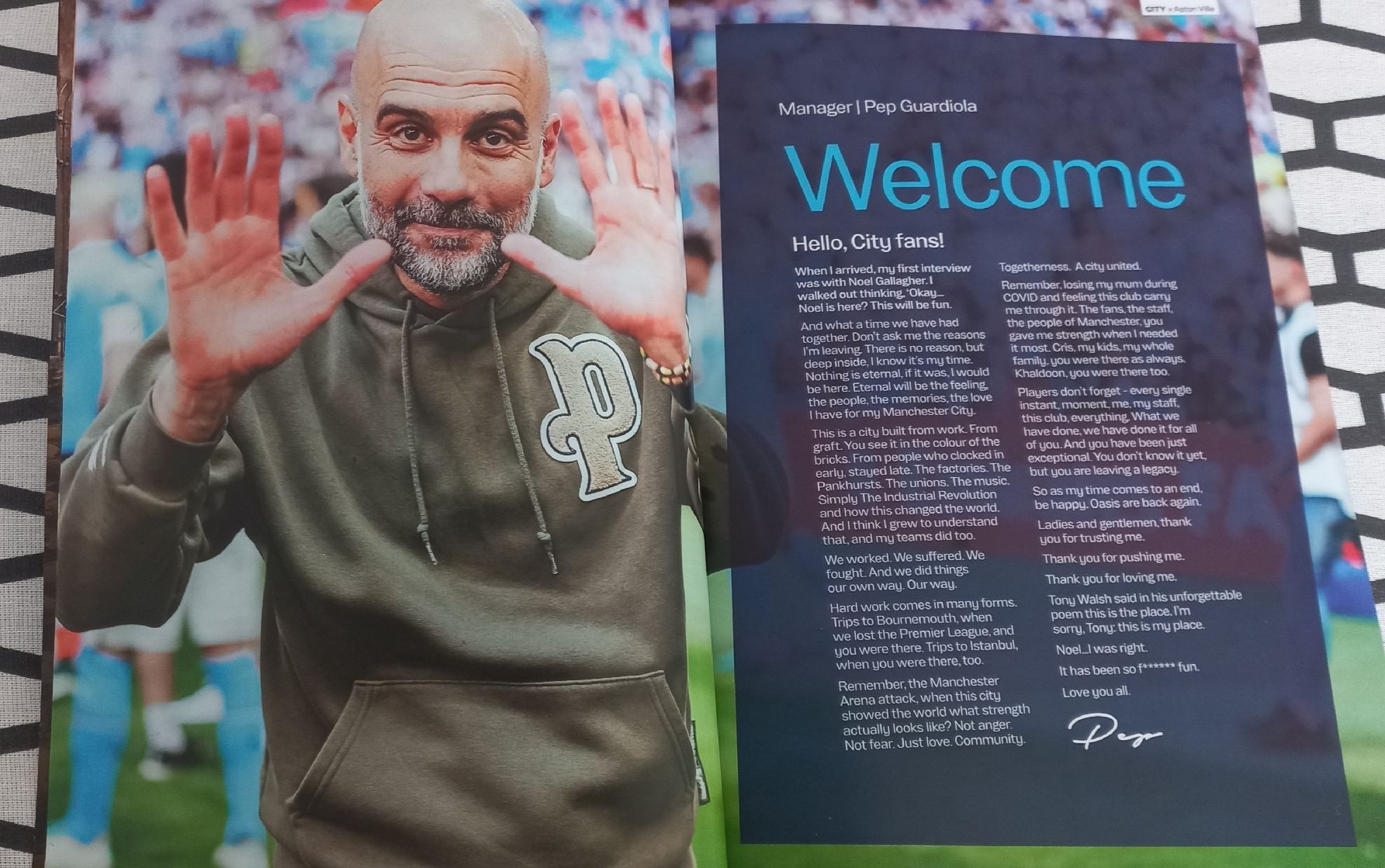 Documenti: Programmheft Manchester-City v Aston Villa 24.Mai 2026  – Nuovo (secondo la descrizione) da Arch venduto da rukus01 2