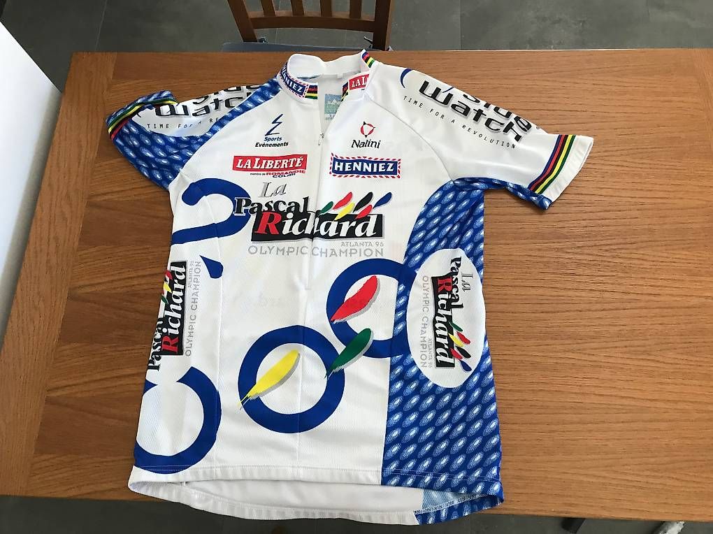 Leibchen & Hosen: Maillot Pascal Richard  – Gebraucht aus Les Genevez JU von ericyaris