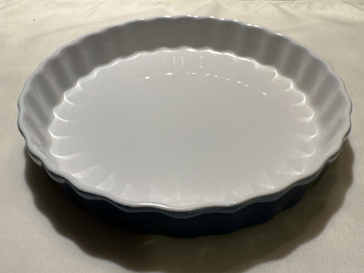 Backformen: Gebrauchte Quicheform, Durchmesser 20cm, Blau  – Gebraucht aus Zürich von Chaeffeler