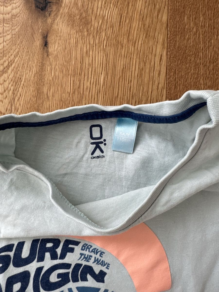 Okaidi Camicie, T-shirt & Polo: Kinder Okaïdi Tshirt, Gr. 110 – Usato da Interlaken venduto da fbnscl 1