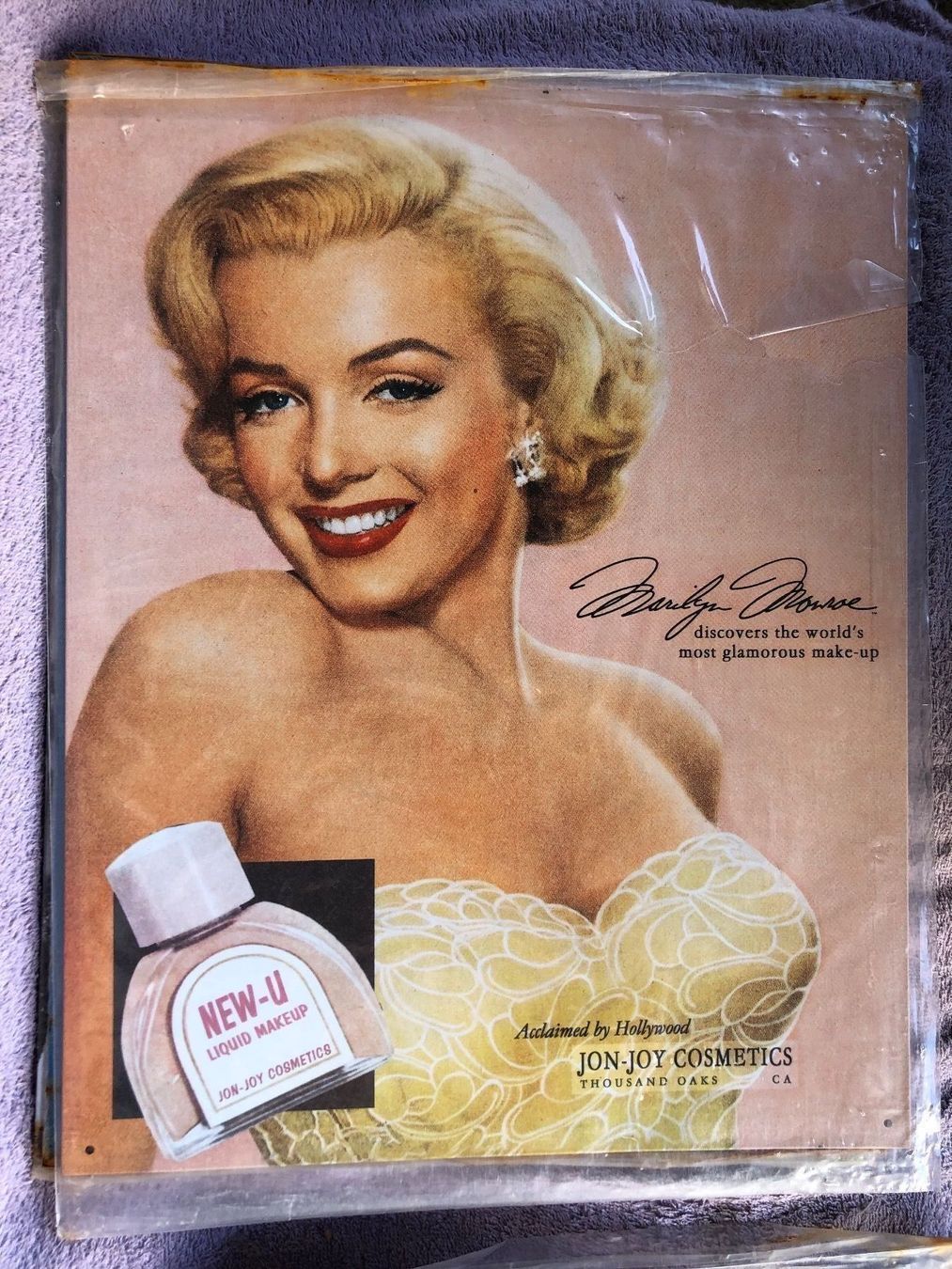Schilder: Marilyn monroe hollywood film werbung – Gebraucht aus Reinach AG von rares75