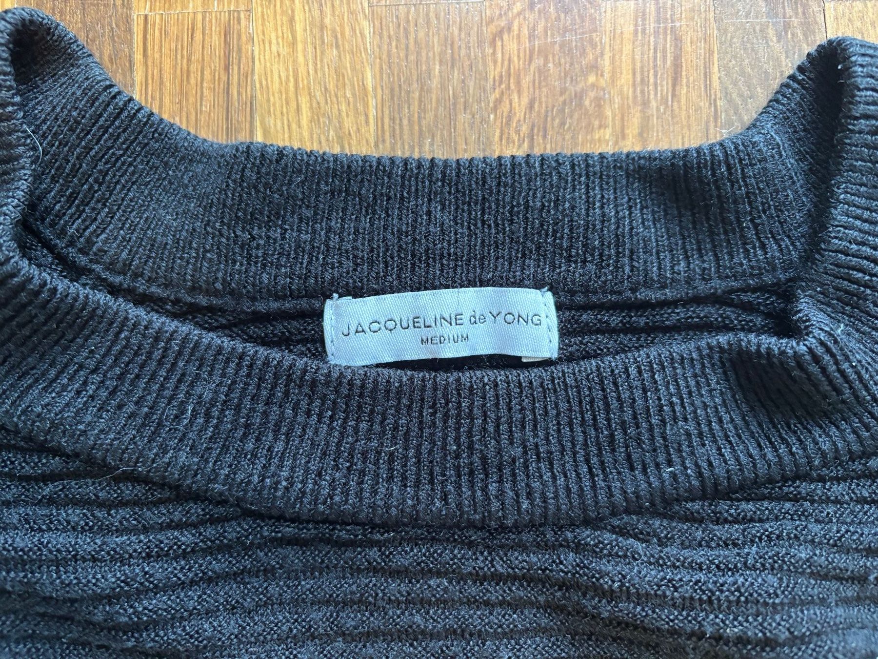 Maglioni & Felpe: Jacqueline de Yong Strickpullover, Grösse M, Schwarz – Usato da Hinwil venduto da liviipivii 1