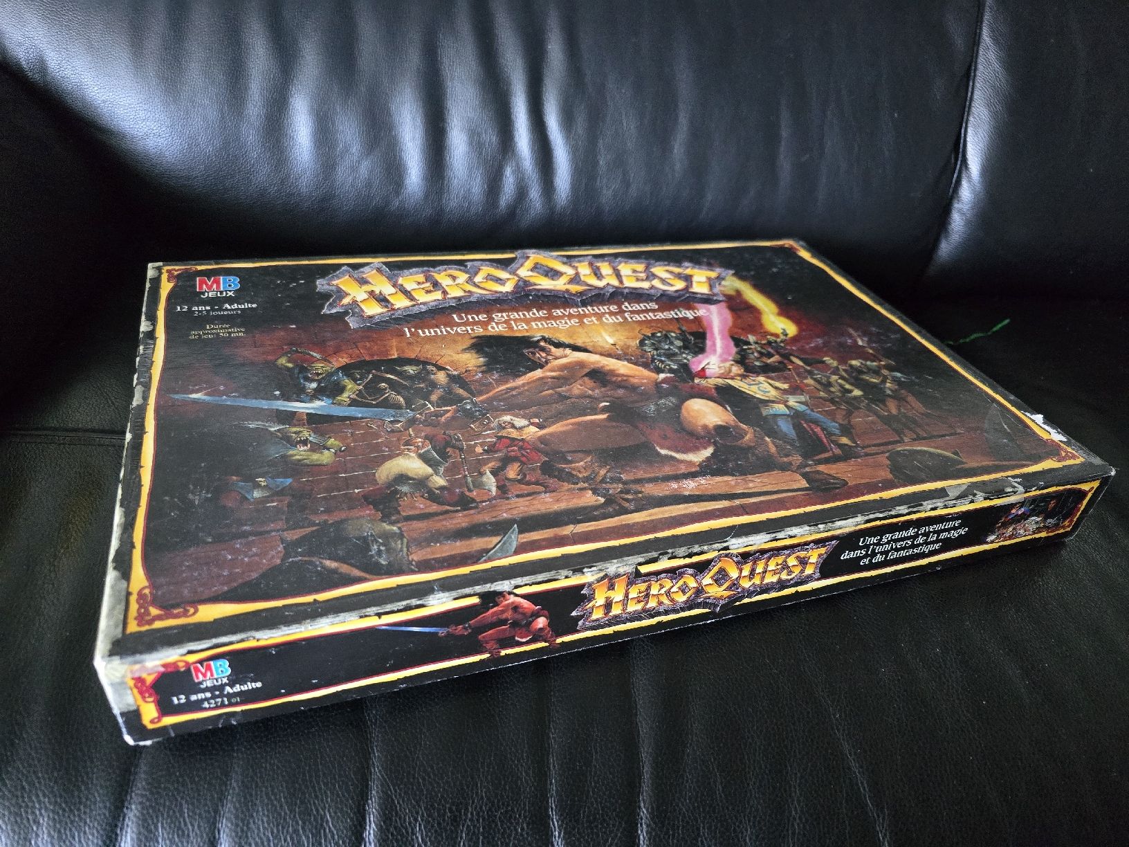 Jeu De Société MB Hero Quest - Karak Varn Complet En Boîte