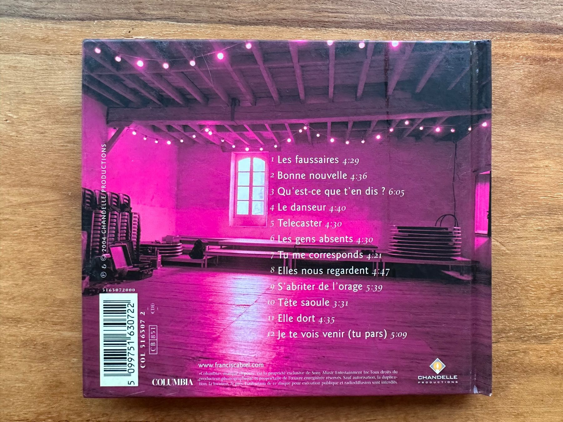 CD: Francis Cabrel - Les Beaux Dégâts – Usato da Horgen venduto da flyingpenguin2000 3