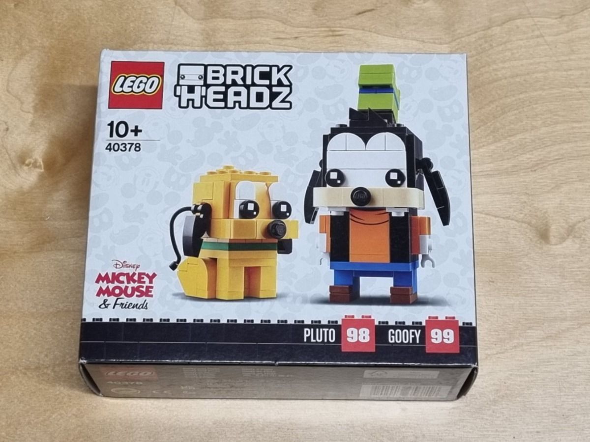 Lego Kit di costruzioni: LEGO BrickHeadz 40378 Pluto & Goofy – Nuovo e nell'imballaggio originale da Basadingen venduto da tot_59zf