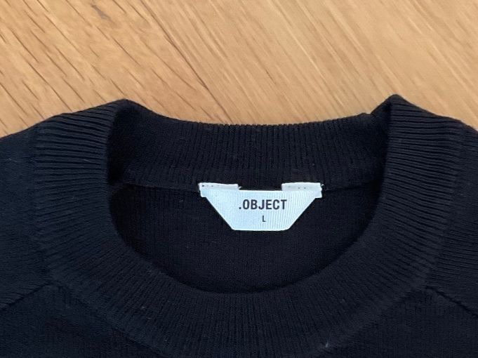 Maglioni & Felpe: Object Pulli schwarz-creme weiss gestreift Gr. L – Usato da Zufikon venduto da AGLAOPHOTIS 4