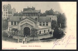 Lausanne, Ecole de Medecine aus der Voge