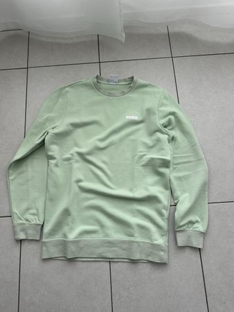 Puma Sweatshirt hellgruen Groesse S guter Zustand