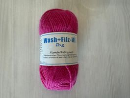 Schachenmayr Wash + Filz-it fine, Nr. 00111 pink , NEU!