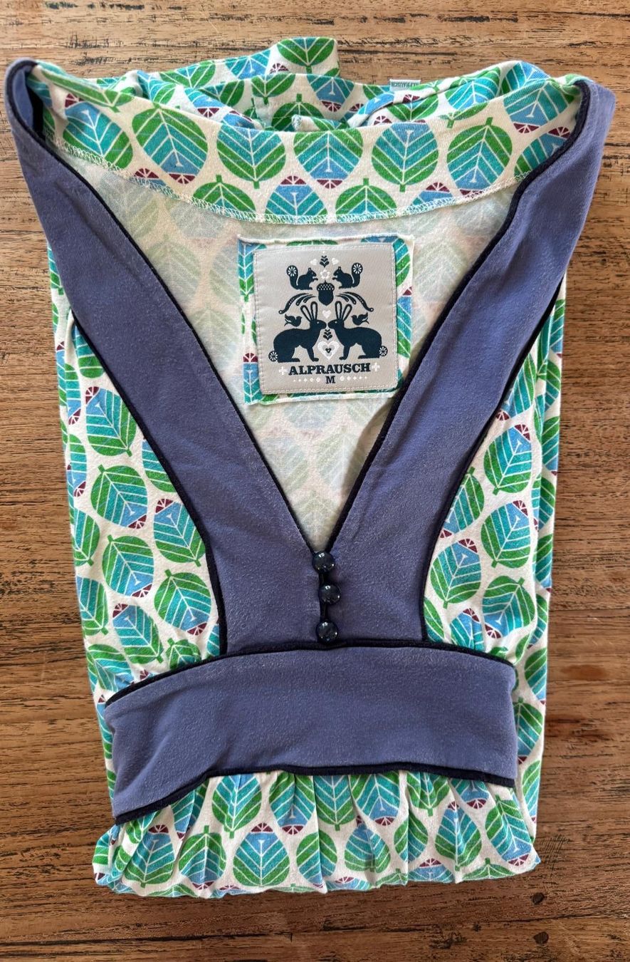 Alprausch Vestiti: Alprausch. Kleid mit Muster. Gr. M. – Usato da Zürich venduto da Sunnyflower97 7
