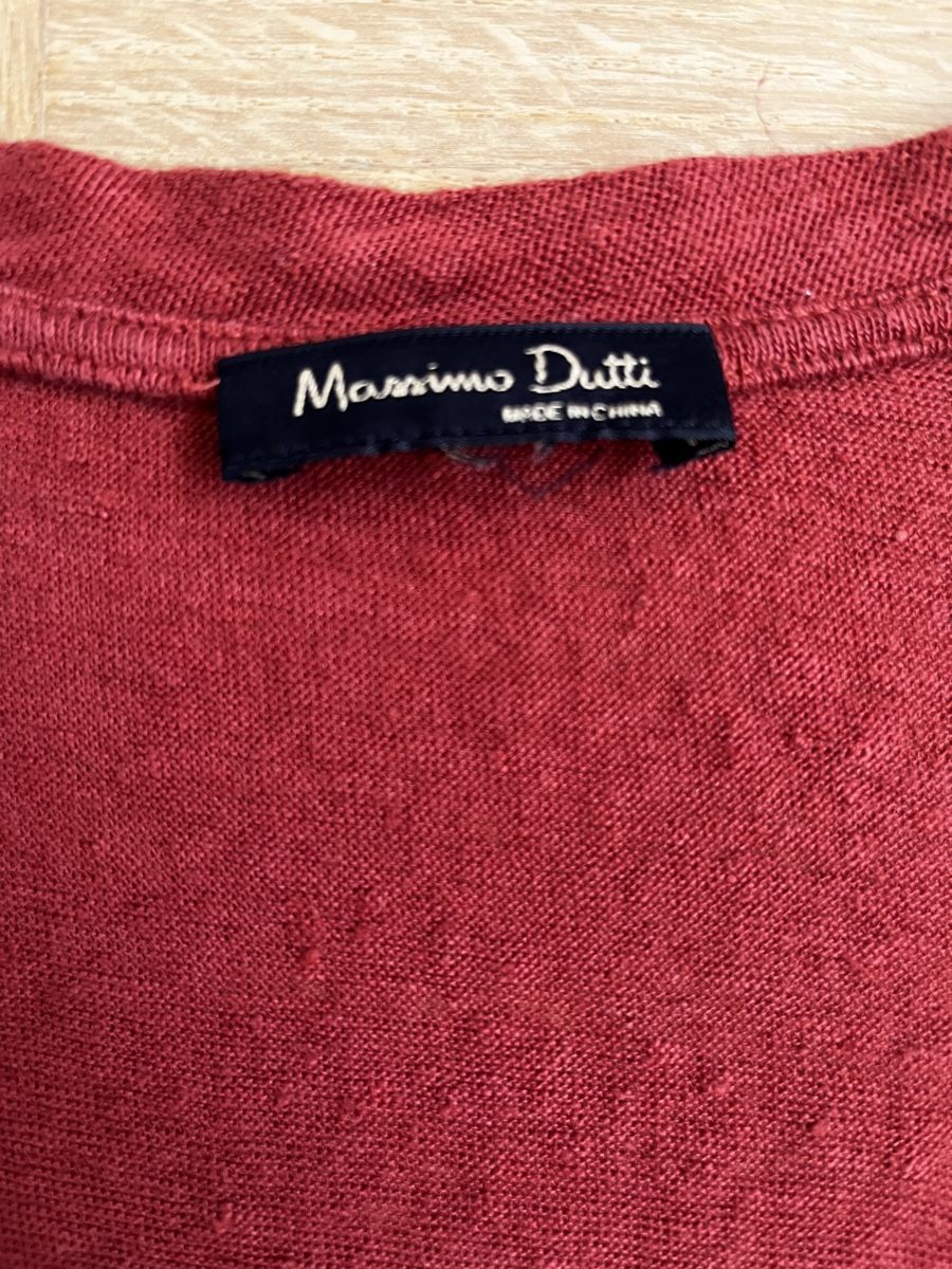 Massimo Dutti Lotti di vestiti: Leinenshirt von Massimo Dutti mit Halstuch, Gr. M – Usato da Zürich venduto da Kleanthy 3
