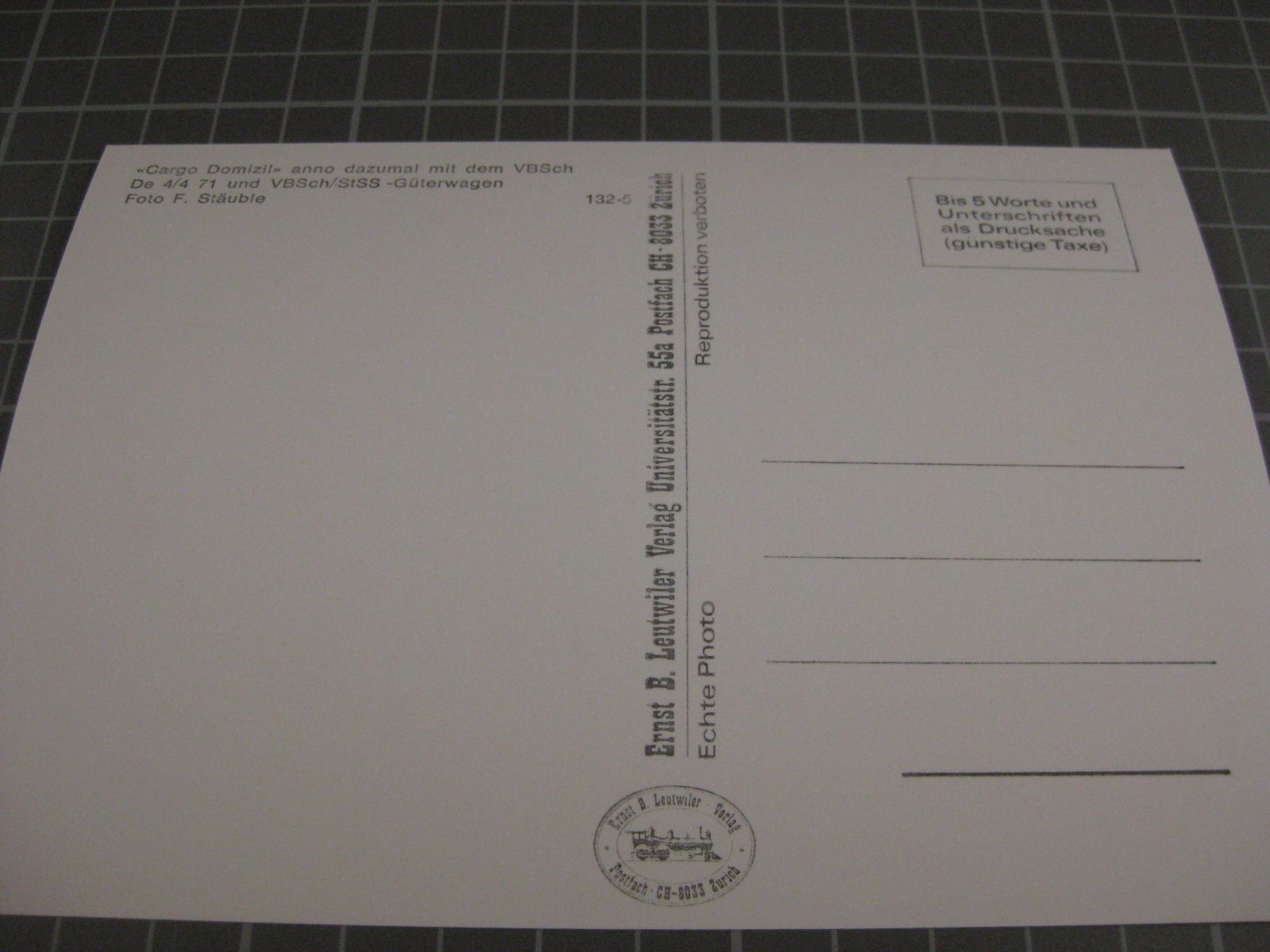 Cartoline postali: AK Schaffhausen Tram Güterzug – Nuovo (secondo la descrizione) da Malters venduto da Marosko 1