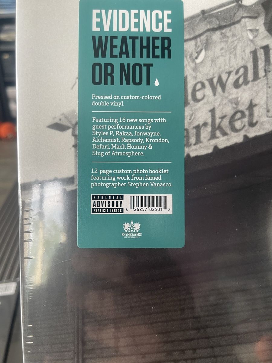 Dischi in vinile: Evidence / Weather Or Not  – Nuovo e nell'imballaggio originale da Dagmersellen venduto da stonefinger 2