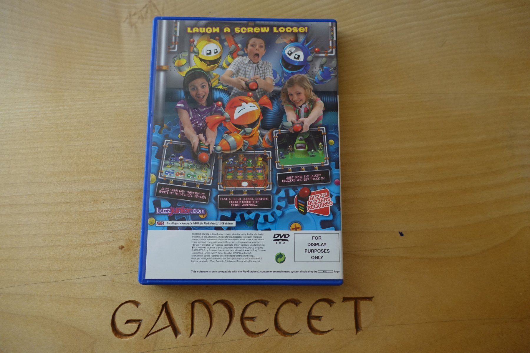 Sony Jeux: Buzz! Junior: RoboJam (Promo-Version) – D'occasion à Steinach par Gamecet 2