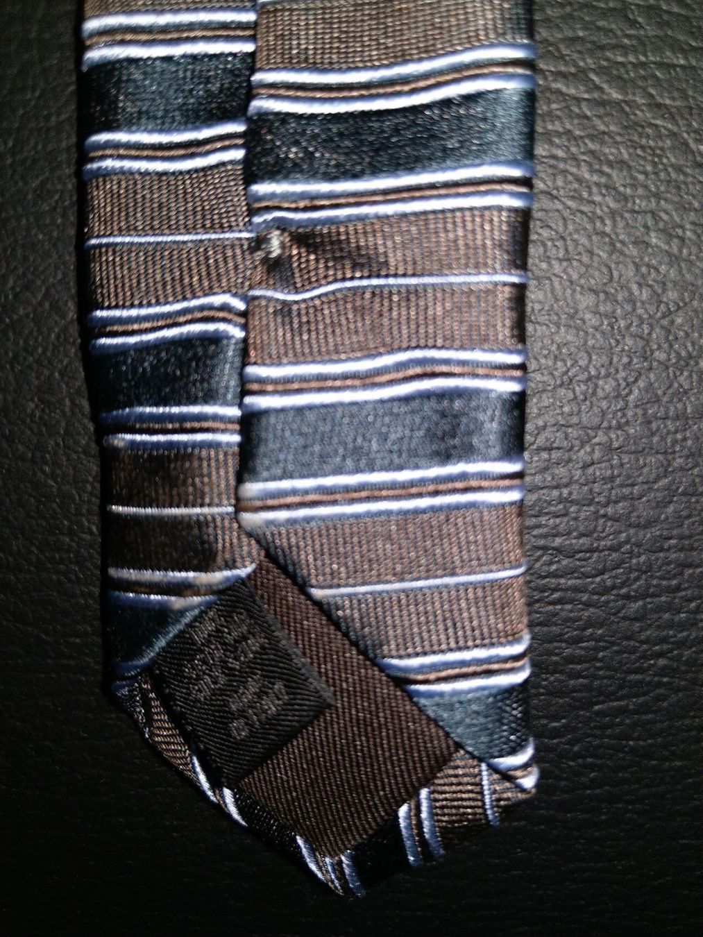 Krawatten: Krawatte olive / blau – Gebraucht aus Oberhasli von Chrisch1 3