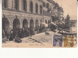 Luzern unter der Egg 1912 mit ST Ambulant
