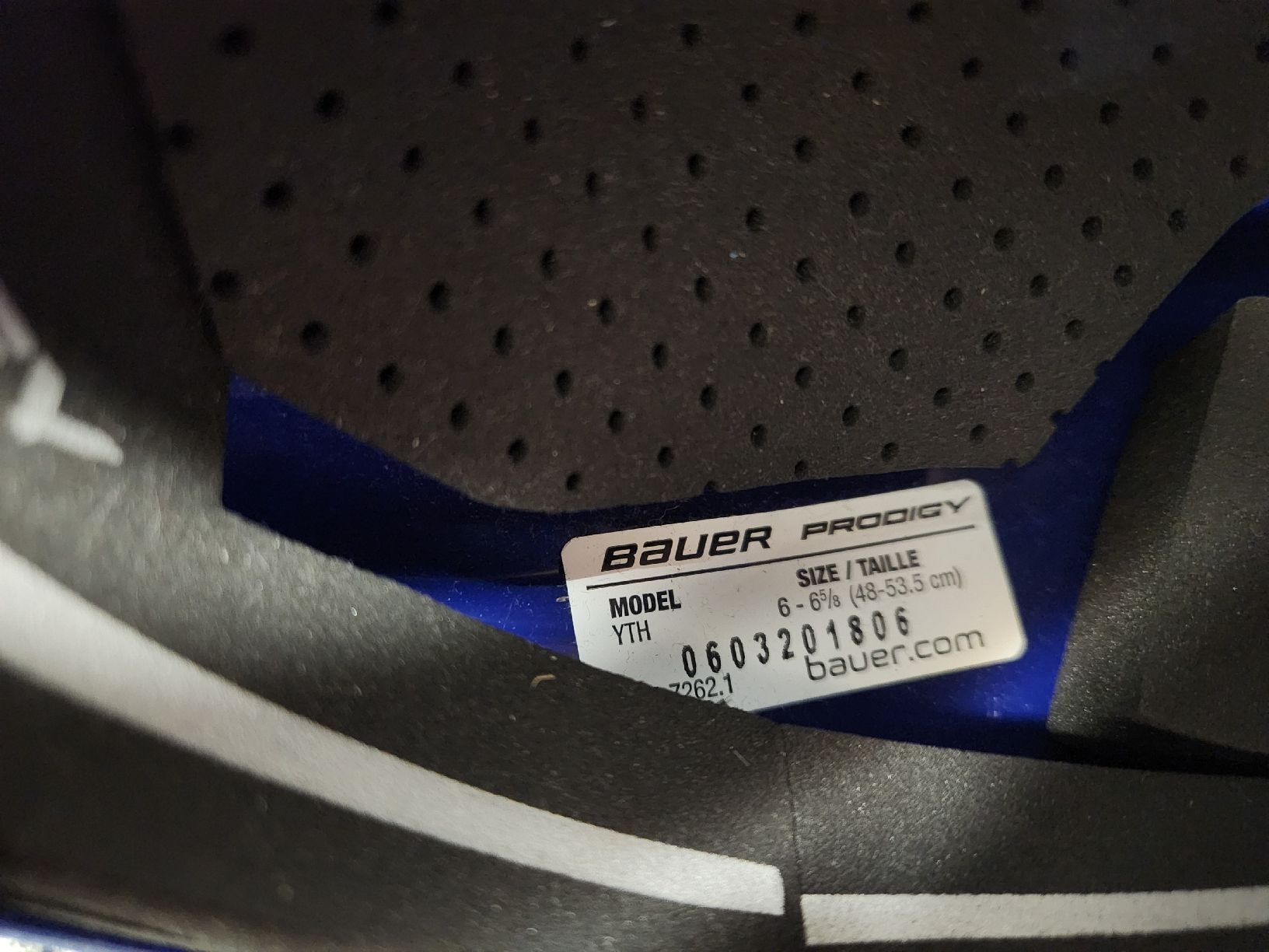 Bauer Caschi: Bauer Prodigy Eishockeyhelm für Kinder – Usato da Klosters venduto da mountie 2