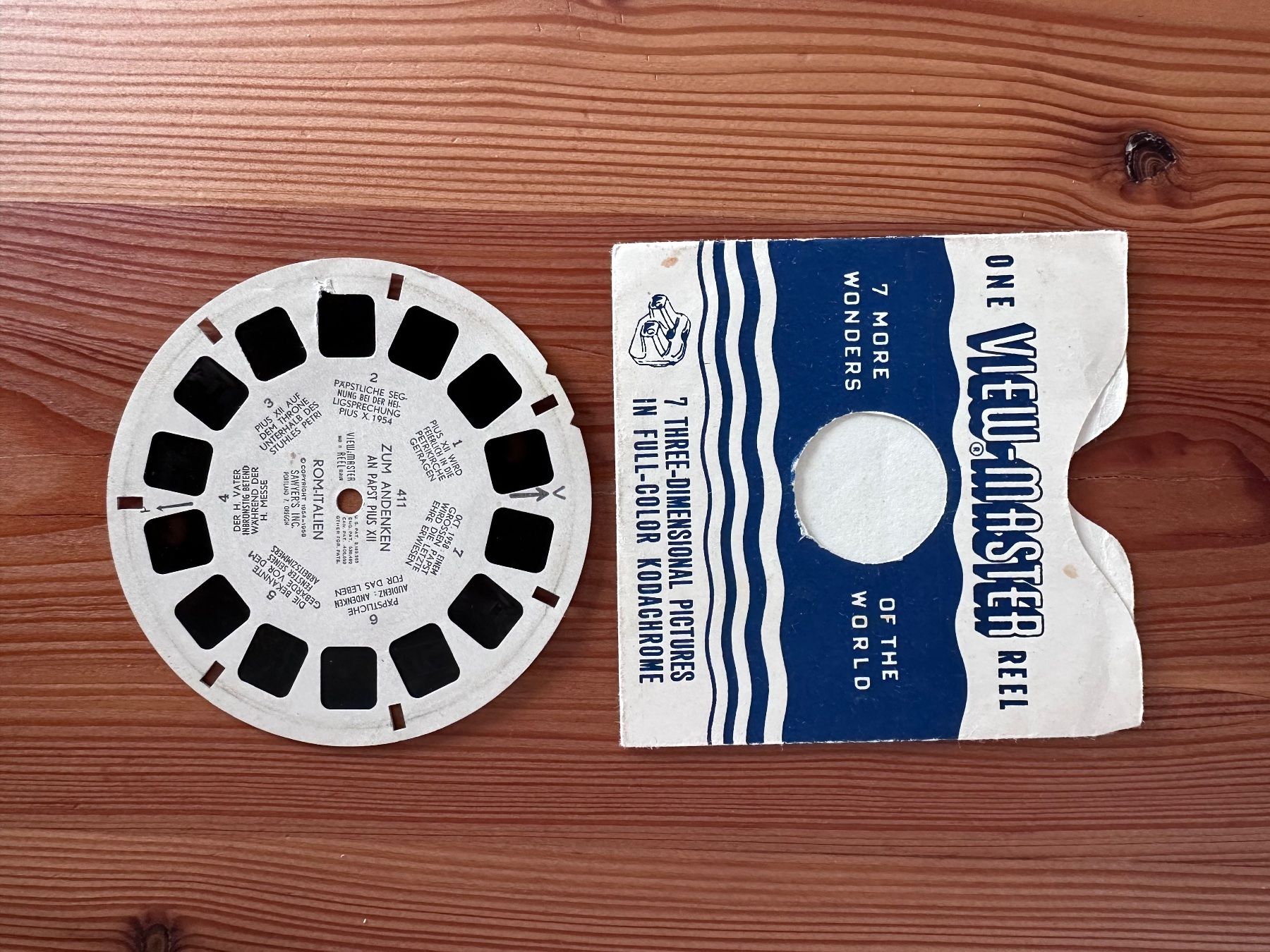 View-master Spielzeuge: View-Master Model E mit Originalbox & Bildscheiben – Gebraucht aus Wil SG von melyra 4