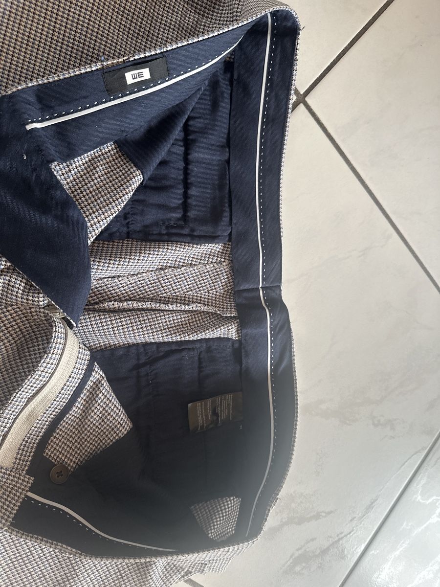 We Pantaloni: Stoffhose WE kariert Gr. 52 – Usato da Wileroltigen venduto da torro11 1