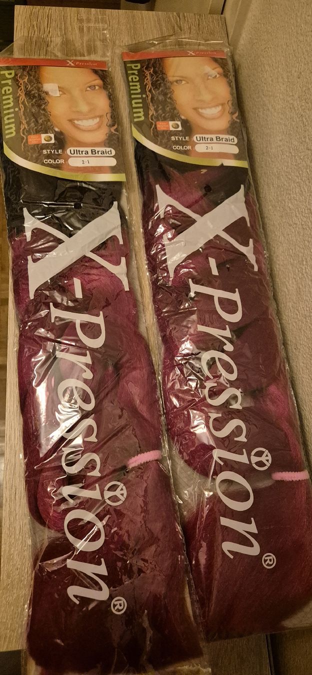 Accessori per capelli: Extensions cheveux X-Pression Ultra Braid neuf – Nuovo e nell'imballaggio originale da Genève venduto da Bayoushi