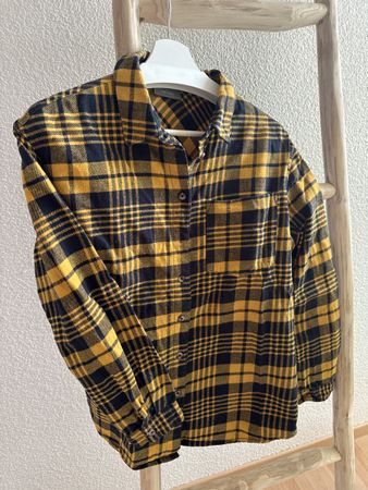 Karierte Bluse M