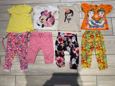 Sommer Set Mädchen 92 -98 , 8 teilig