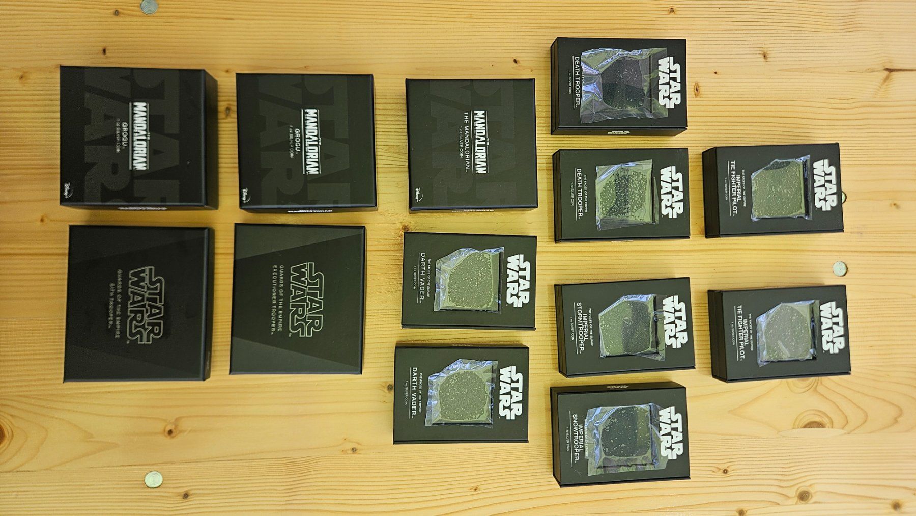 Tutti le monete: Star Wars Silber Münzen Set – Usato da Wila venduto da Sae_hv96