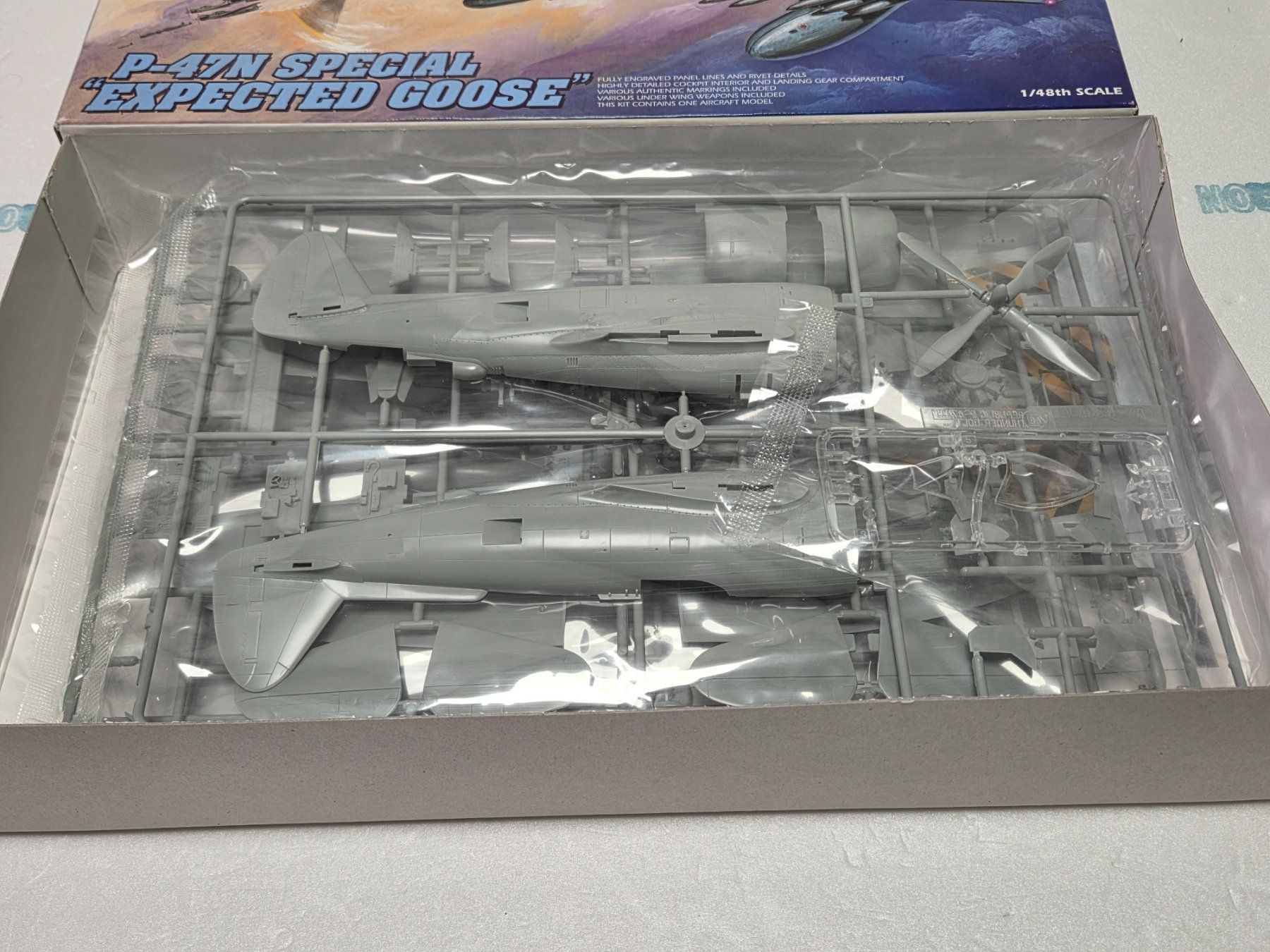Academy Modellbausätze & Standmodelle: Academy P-47N Special "Expected Goose" #2206 – Neu und originalverpackt aus Hittnau von Sika86 5