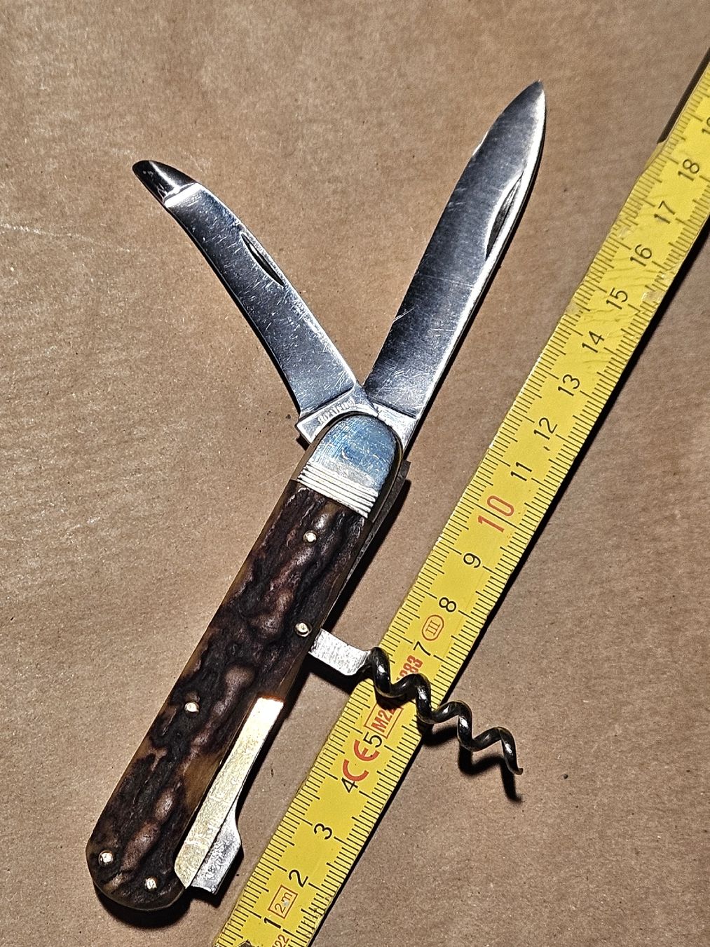 Hubertus Coltelli tascabile: HUBERTUS JAGD KLAPPMESSER ALT. – Nuovo (secondo la descrizione) da Maschwanden venduto da OliverM05 3