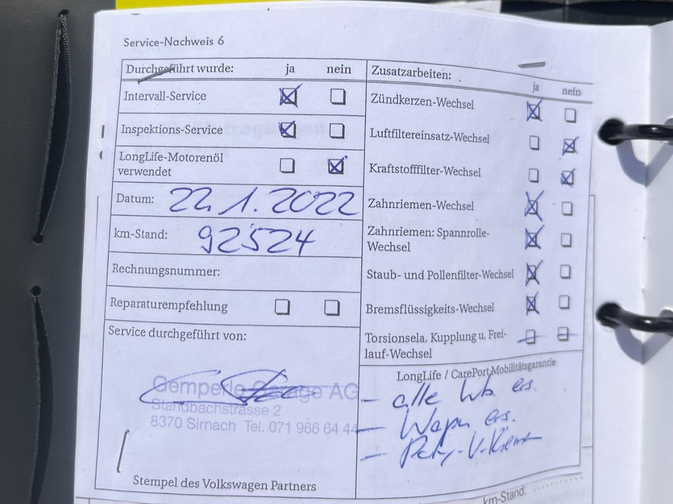 VW Autos: VW POLO 1.4 SILBER – Gebraucht aus Wilen b. Wil von izglr79 9