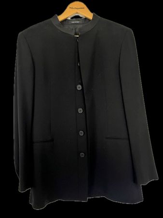 EMPORIO ARMANI eleganter Vintage Anzug mit Stehkragen Gr. 48