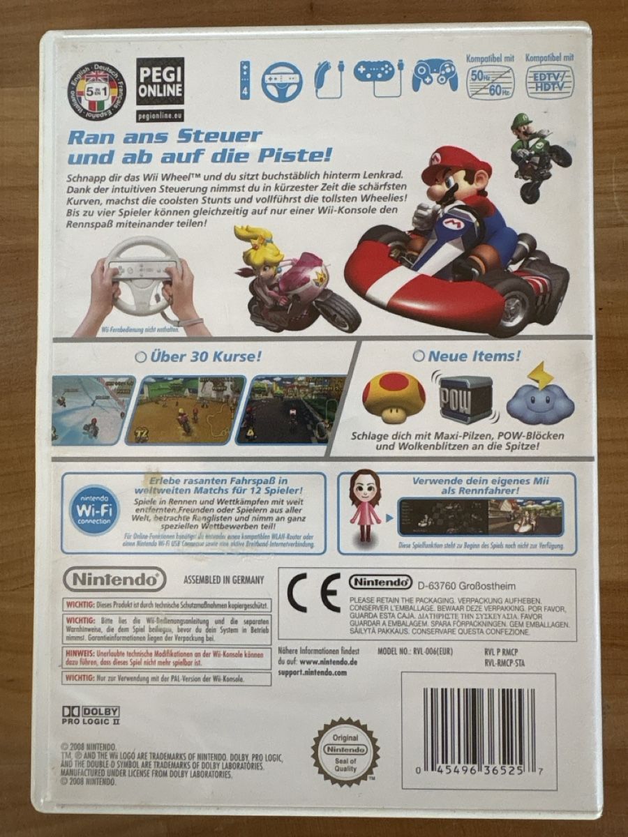 Nintendo Spiele: Wii Game / Mariokart – Gebraucht aus Rümlang von euqinom16 1