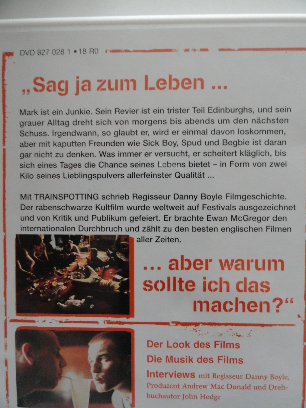 Tutti i DVDs: TRAINSPOTTING – Usato da Reinach BL venduto da studii100 1