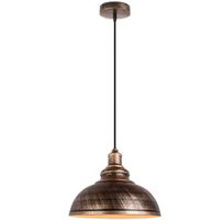 Lampe suspendues  en métal noir vintage, industriel, loft