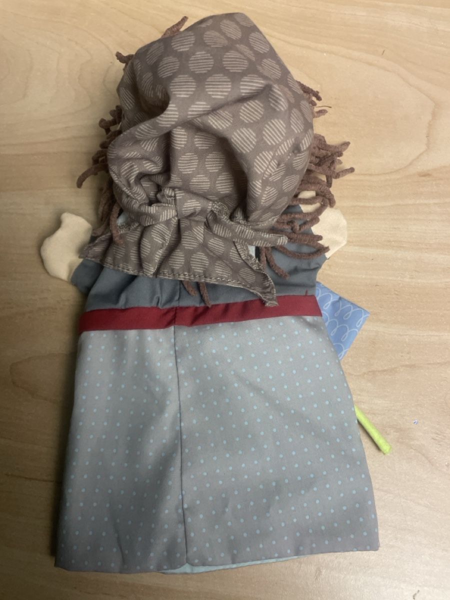Haba Bambole: HABA Handpuppe Hexe, Neu – Nuovo e nell'imballaggio originale da Obergerlafingen venduto da cabo4 1