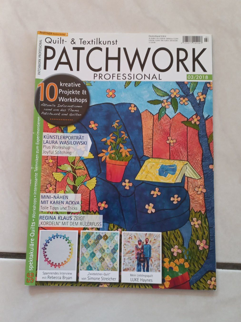 Riviste & Magazine: Magazin Patchwork Professional 03/2018 – Usato da Winistorf venduto da acreativ4