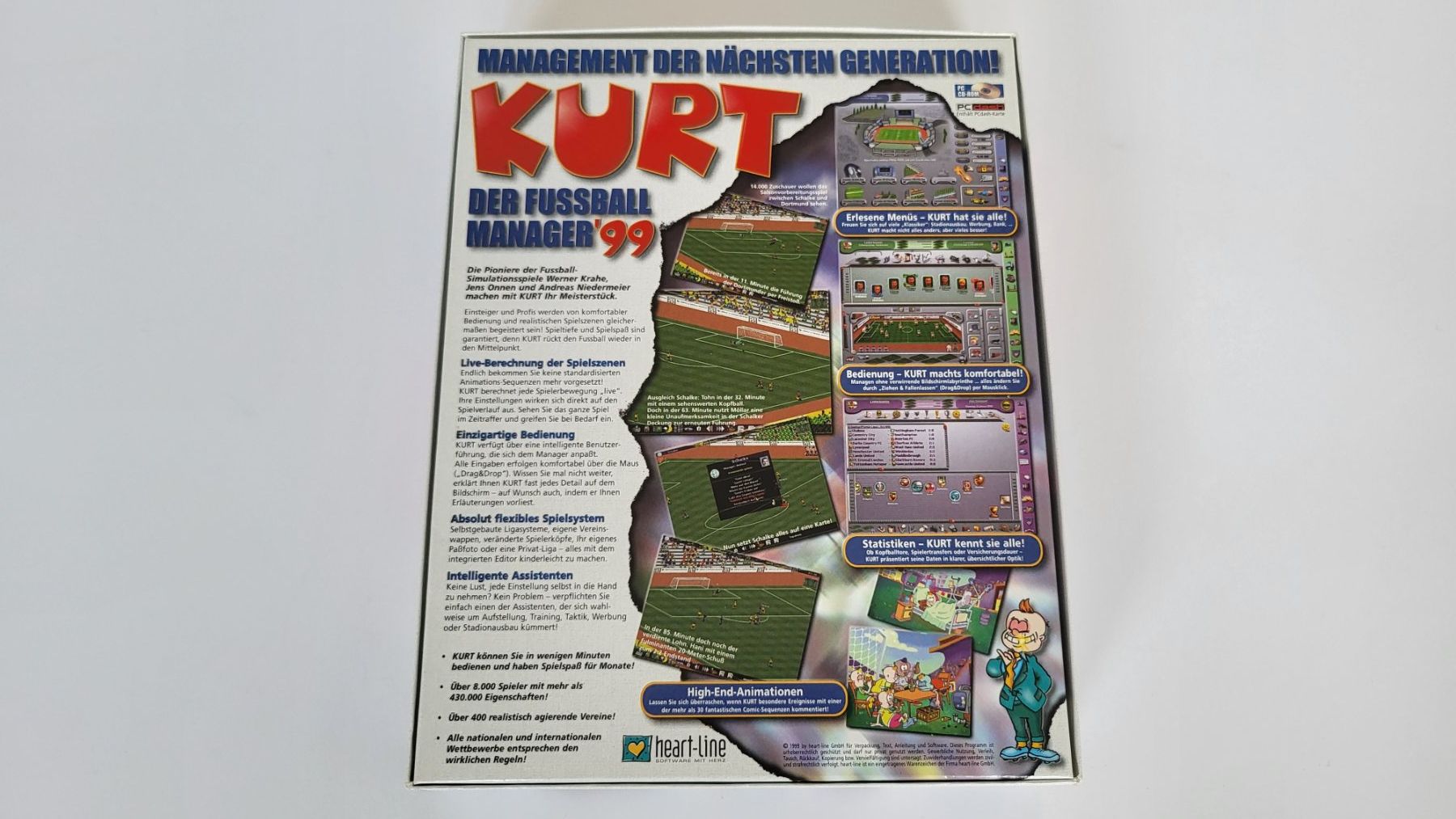 Giochi: Kurt 99 - Win95/98 - Big Box – Usato da Rosshäusern venduto da West66 1