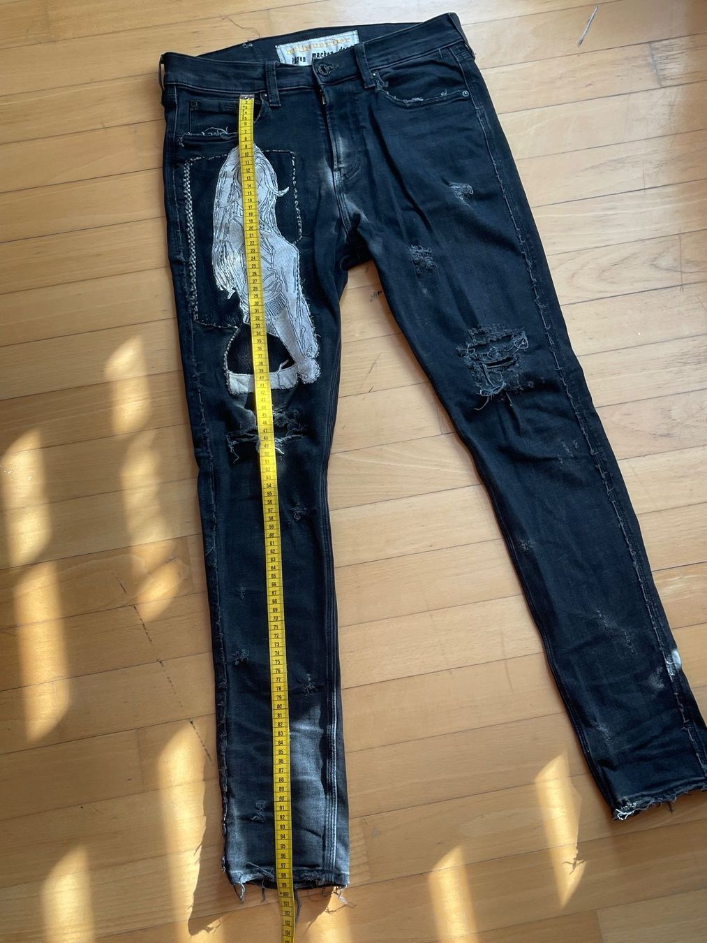 Jeans: Custom Embroidered Denim - Einzelstück! – Usato da Gockhausen venduto da max_t9mh 2