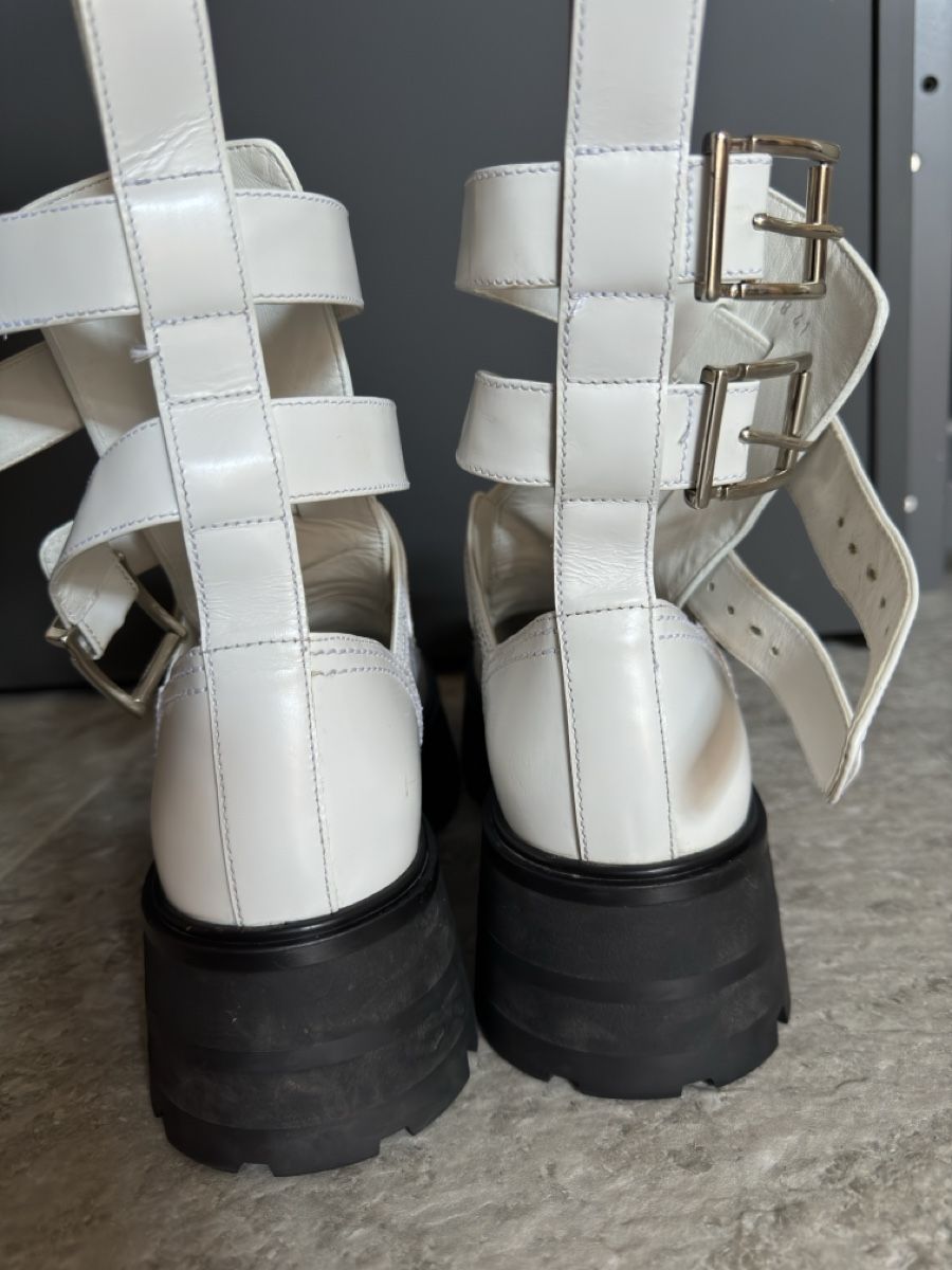 Alexander Mcqueen Scarpe da donna: Alexander McQueen Biker Boots – Usato da Aristau venduto da Evelinik 8