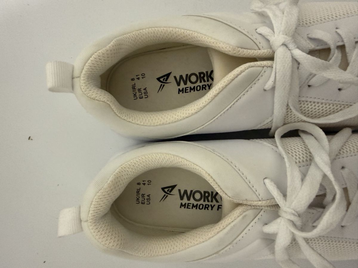 Scarpe da donna: Baskets WORK Memory Foam – Taille 41 – Blanches – Nuovo (secondo la descrizione) da Saxon venduto da jojokissme2002 1