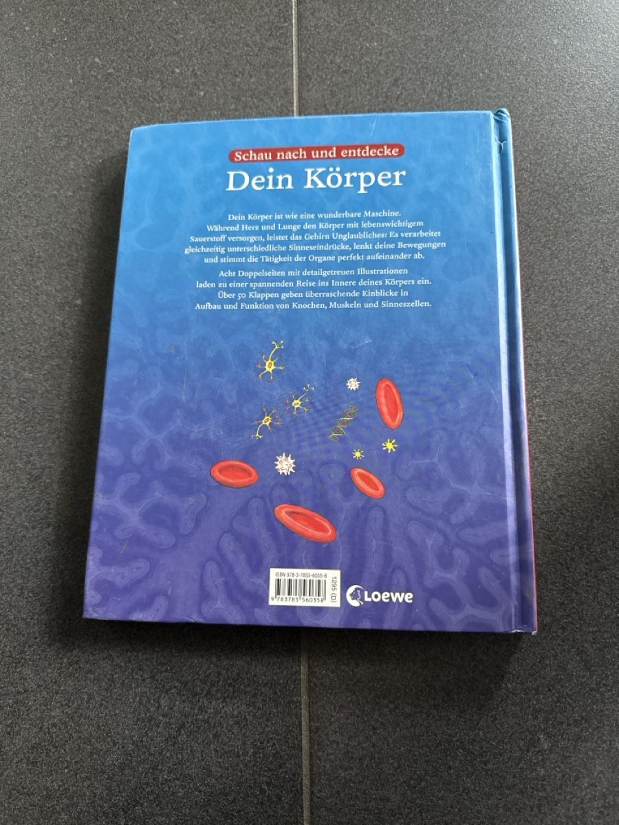 Libri: Kinderbuch "Dein Körper" - Entdecke dich selbst! Top – Usato da Buttikon SZ venduto da Kellerabteil 1