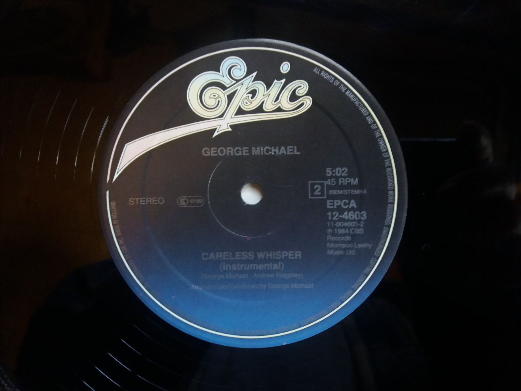 Dischi in vinile: Maxi Single (George Michael)  Careless Whisper 45t – Usato da Meyrin venduto da toutatis 2