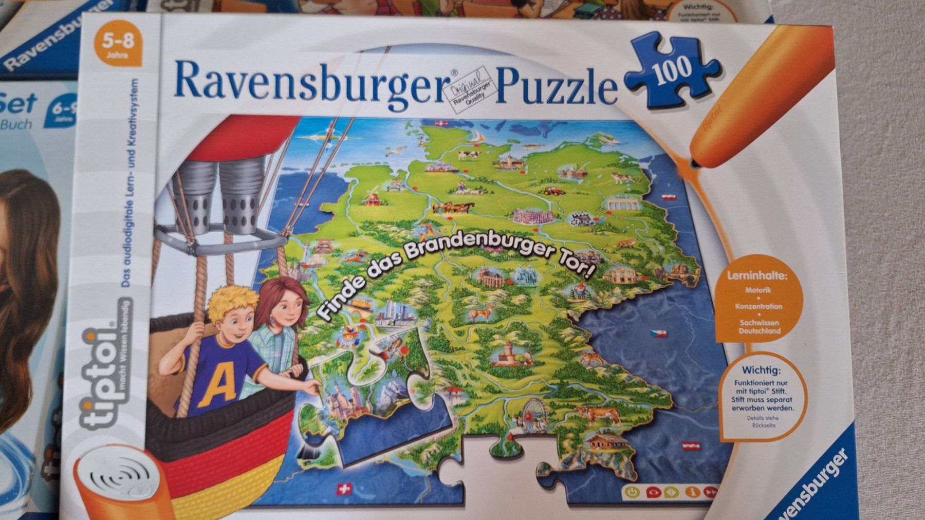 Ravensburger Giocattoli: Ravensburger Tiptoi Sammelset mit Stift – Usato da Hettenschwil venduto da Schneuggi2 9