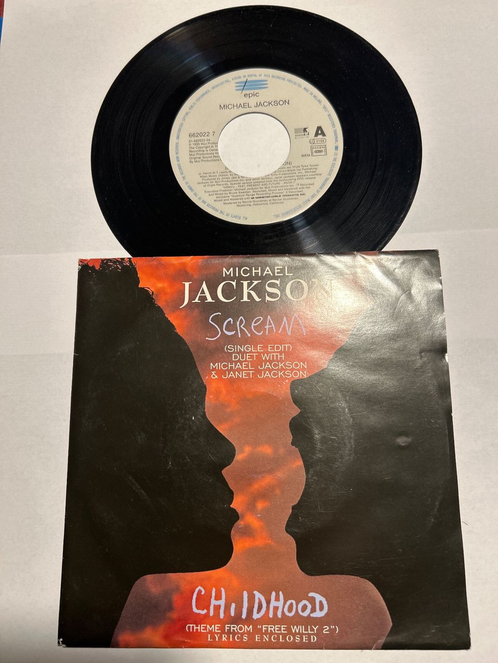 Dischi in vinile: Michael Jackson. 1995. Scream / Childhood – Usato da Faulensee venduto da Mizuno06