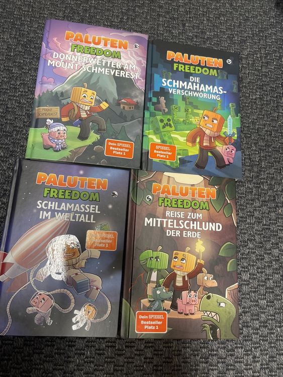 4 Bücher von Minecraft Paluten Freedom (Gebraucht) in Bad Zurzach für ...